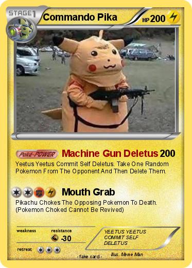 Pokemon Commando Pika