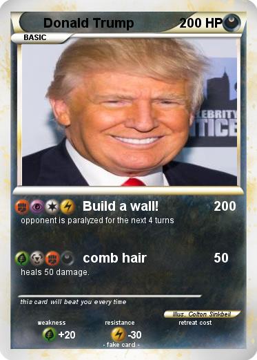 Pokemon Donald Trump