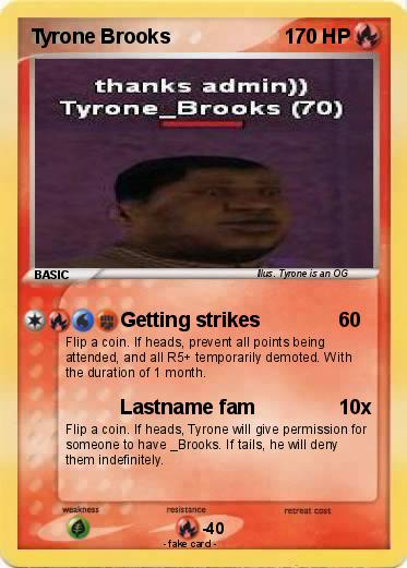 Pokemon Tyrone Brooks