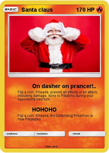 Pokemon Santa claus