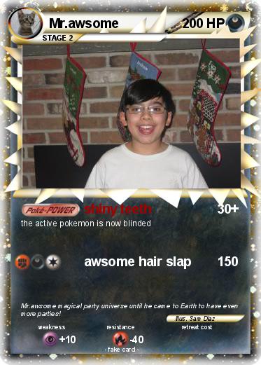 Pokemon Mr.awsome