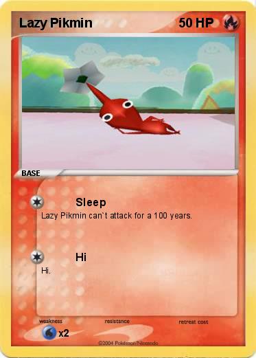 Pokemon Lazy Pikmin
