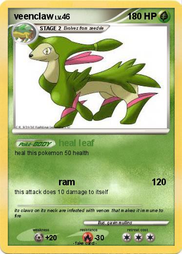 Pokemon veenclaw