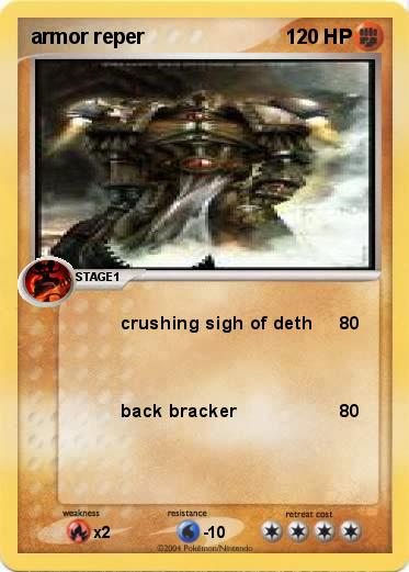 Pokemon armor reper