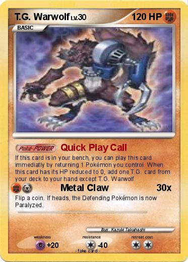Pokemon T.G. Warwolf