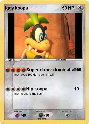 Pokemon Iggy koopa