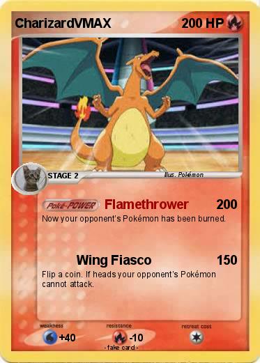Pokemon CharizardVMAX