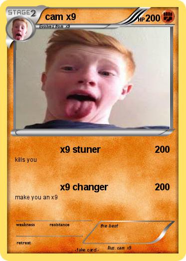 Pokemon cam x9