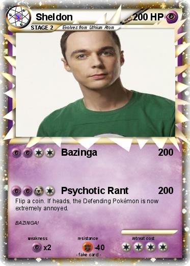 Pokemon Sheldon
