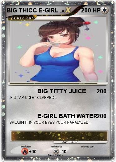 Pokemon BIG THICC E-GIRL