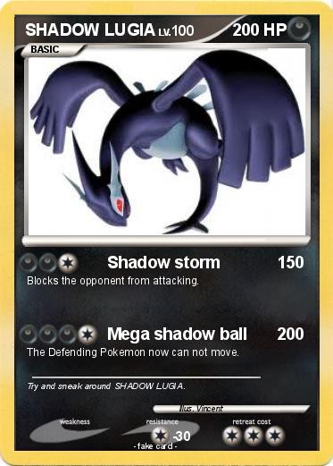 Pokemon SHADOW LUGIA