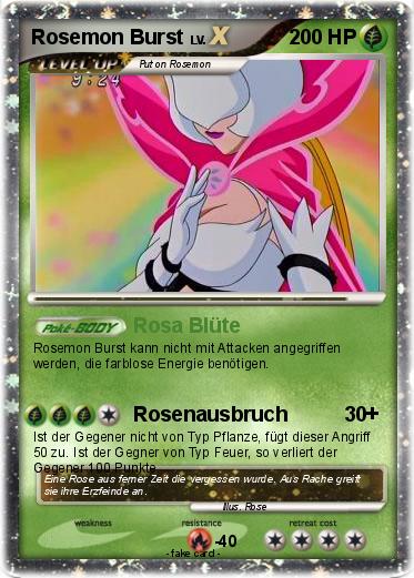 Pokemon Rosemon Burst