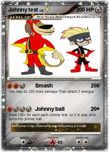 Pokemon Johnny test