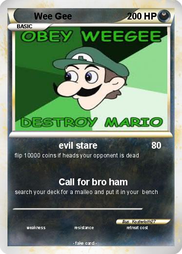 Pokemon Wee Gee