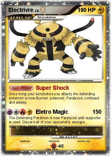 Pokemon Electrivre