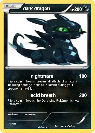 Pokemon dark dragon
