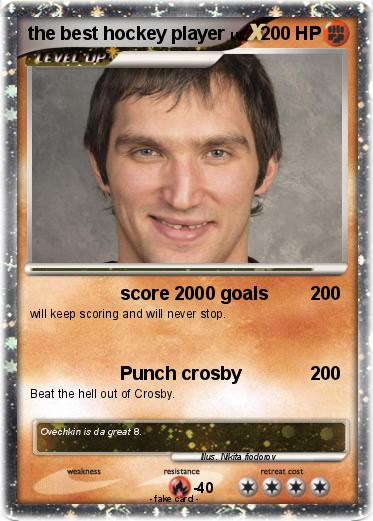 Pokemon the best hockey player