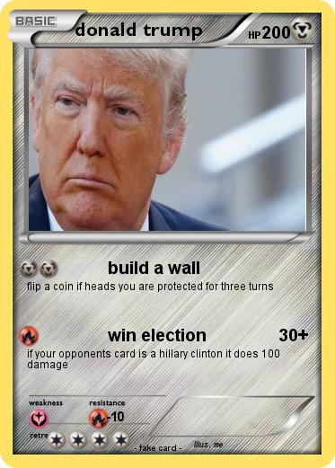Pokemon donald trump