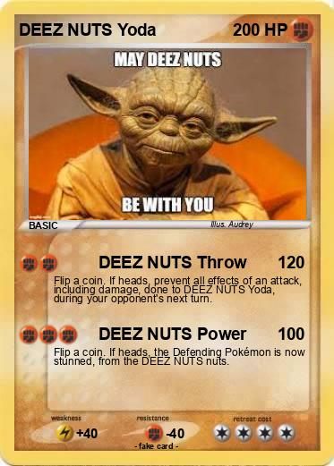 Pokemon DEEZ NUTS Yoda