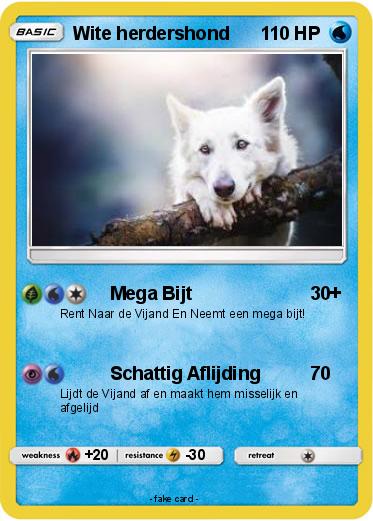 Pokemon Wite herdershond
