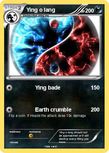 Pokemon Ying o lang