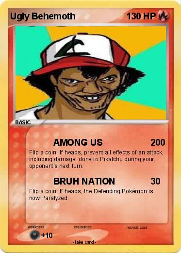 Pokemon Ugly Behemoth