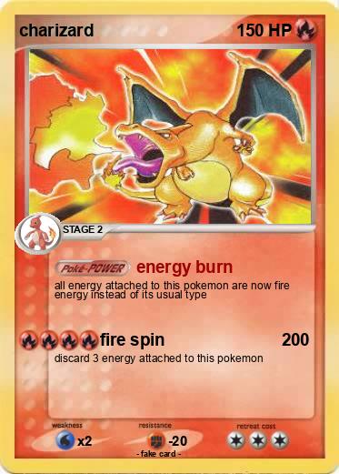 Pokemon charizard