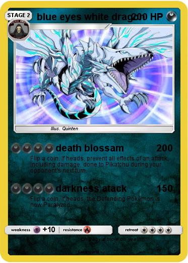 Pokemon blue eyes white dragon