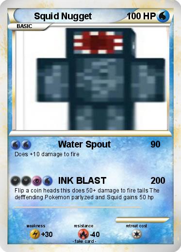 Pokemon Squid Nugget