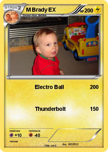 Pokemon M Brady EX
