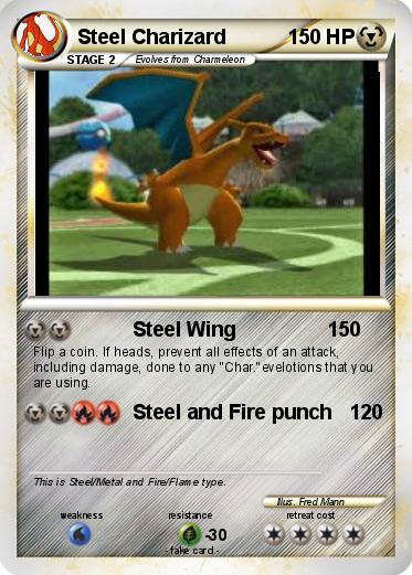 Pokemon Steel Charizard
