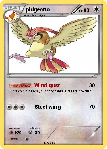 Pokemon pidgeotto