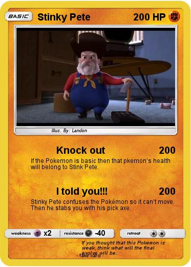 Pokemon Stinky Pete