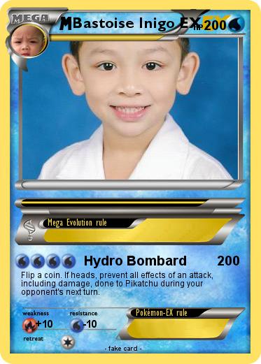 Pokemon Bastoise Inigo EX