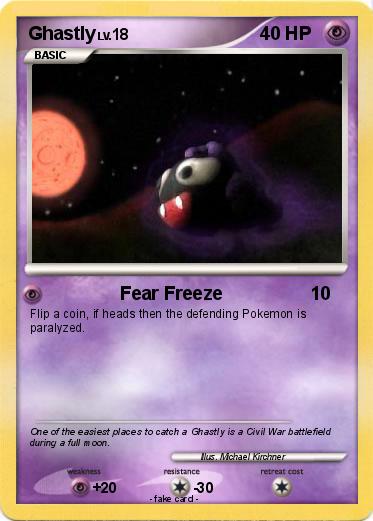 Pokemon Ghastly