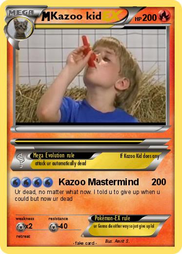 Pokemon Kazoo kid
