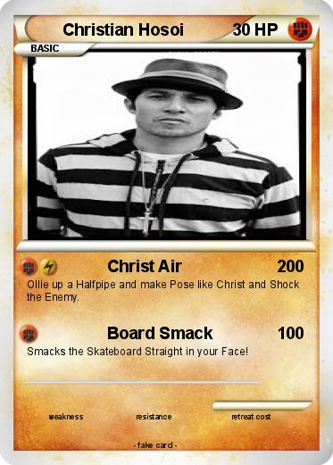Pokemon Christian Hosoi