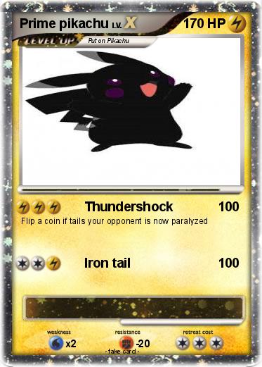 Pokemon Prime pikachu