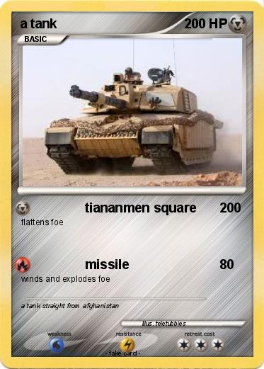 Pokemon a tank