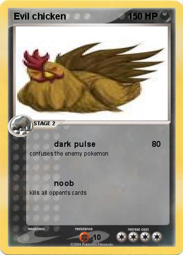 Pokemon Evil chicken