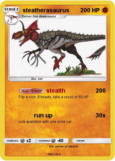 Pokemon steatherasaurus