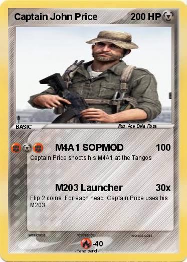 Pokemon Captain John Price