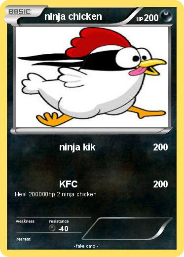 Pokemon ninja chicken