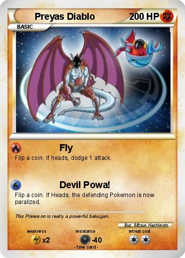 Pokemon Preyas Diablo