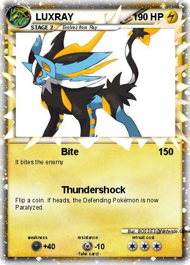 Pokemon LUXRAY