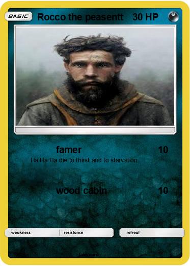 Pokemon Rocco the peasentt