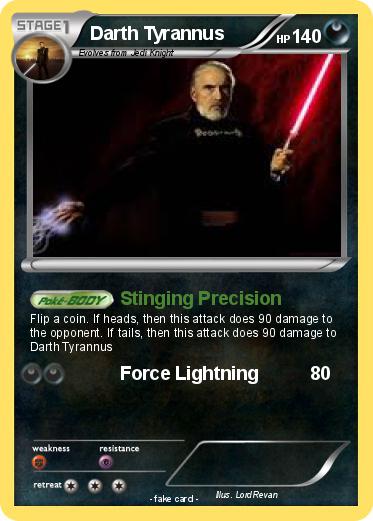 Pokemon Darth Tyrannus