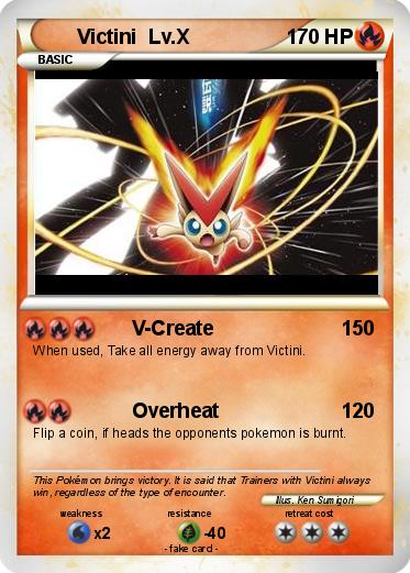 Pokemon Victini  Lv.X