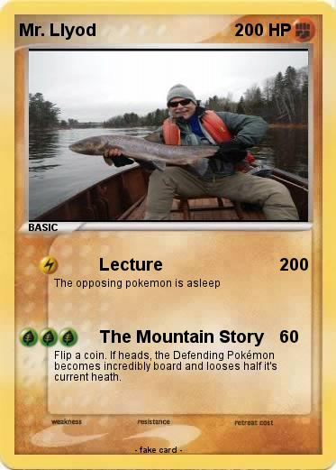 Pokemon Mr. Llyod