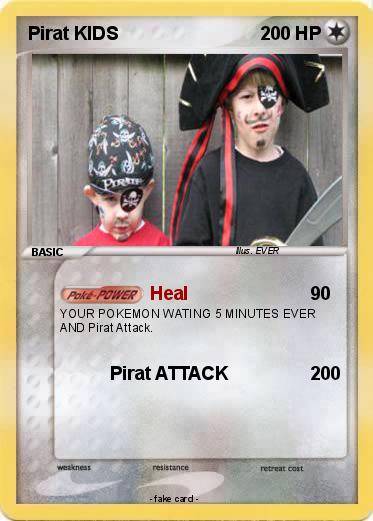 Pokemon Pirat KIDS